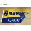 Accessoires New Holland Agriculture Flag 2ft * 3ft (60 * 90cm) 3ft * 5ft (90 * 150cm) Taille Décorations de Noël pour le drapeau à la maison Cadeaux