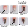 Nail Gel 8ml cracked nail polish gel quick drying weathering crack photo glue UV snake pattern fist tool Q240507