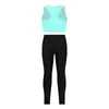 Running Sets Fashion Kids Girls Sports Sports Sports Racerback Top com calças para ginástica de ginástica de dança Facne Yoga Fitness Suits