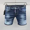 2024 Dernières couronnes de denim Designer Jeans en pierre usée des jeans de haute qualité Shorts en denim tailles européennes 28-38