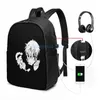 Zaino con stampa grafica divertente Tomura Shigaraki (6) USB Charge Men School Borse Women Bag Travel Laptop