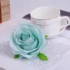 Fleurs décoratives 5pcs vendant une belle pivoine rose en soie artificielle petit bouquet blanc fête à la maison décor de mariage d'hiver faux