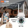 Tuya Smart 2.4G WiFi İç Mekan Kamera Akıllı Ev Güvenlik Video Gözetim Supprt İki yönlü ses mobil hareket 240422