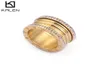 3 couleurs en acier inoxydable Bague Femme FEMMES CUBIQUE CUBIQUE ANNALES DE MARIAGE POUR FEMMES ROMMAN NUMERALS ANILLOS MUJER BIELRY2064042