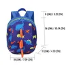 Rucksäcke Infant Baby Dinosaurier Sicherheitsgurt Rucksack Kleinkind Kinder Leinwand Leine Anti-verlorene Kindergartenbeutel Kinder Tierschule Schoolbags