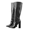 Boots OnlyMaker Women Women Green Knee High Poe Poe