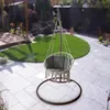 Swing Seat Cushion Egg Chair Hammock Patio Hanging Pad Yard för 240508