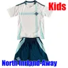 2024 Northern Ireland Football Shirt Football Kit Soccer Jersey 2025 Divas Charles Evans Charles Ballard Best Brown Home Away Men Set Kids Kit Uniform