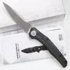 0707cf Flipper складной нож 3,5 "20cv сатиновый лезвие углеродное волокно выживание