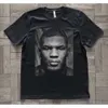 Champion de boxe Mike Tyson Portrait Fans imprimés T-shirt Hiphop Style Fashion Brand Streetwear 855