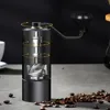 Moedor de café manual CNC aço inoxidável profissional rolamento duplo duplo