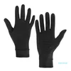 Cinque guanti guanti da donna uomo in fibra di rame spandex touch screen consigli per la gestione dello sport inverno calde da calcio guidare