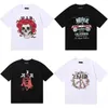 T mens Women Designer Short Summer Fashion Imprimé Casual With Brand Letter Designers de haute qualité T-shirt Hip Hop Streetwear Tshirts