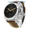 Mens armatorları marina izler Panerai kol saatleri ütomatik hareket saatleri panerai armatür denklemi pam 00601 siyah arapça kadran 47mm çelik wa d717