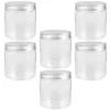 Garrafas de armazenamento 6 PCs Dispensador de xaropes vedação frascos de chá perfumados jam de plástico pequeno recipiente de mel