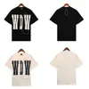 Who Decide War Thirt Designer Mens Designer Tshirts Short Maniche Tees Cotton USA Luxury High Street Hip Hop Streetwear Y2K vestiti JF3R