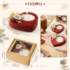 Holders 12/24 Pcs Wedding Favor Candles Bridal Shower Favors Candle Rustic Wedding Favors for Guest Valentines Day Gift Party Decor