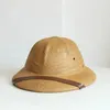 Vietnam War Hat Dames Britse ontdekkingsreiziger Straw Hat Summer Boat Hat Bucket Sun Hat Neutral Jungle Miner Hat240429