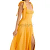 캐주얼 드레스 디자이너 드레스 2024 여름 새로운 트렌디 한 여성 스타일 통근 보우 분할 드레스 플러스 사이즈 드레스