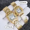 Relógios de alta qualidade feminino Relógios Relógios Relógios Bolideira Diamante 22 ou 27 mm