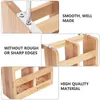 Plats de rangement de cuisine support de supports de vidange pour étagères en bois sur les appareils en bois
