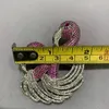 Broches Flamingo Birds Broche Pins Double Fashion Women Jewelry Copper com zircão cúbico