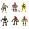 Action Toy Figures Playmates Movie Version Teenages Mutants Ninjas Turtles Leonardo Da Vinci Donatello Action Figur Model Toys Children Gifts T240506