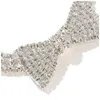 Hundhalsar kopplar fl rhinestone bowknot krage lyxdesigner smycken halsband för små raser hundar bling kat husdjur tillbehör dr dhh6f