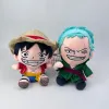 Collezione da fumetti all'ingrosso Collezione One Piece Plush Phin Luffy Solon Doll Decoration Regali Claw Machine Premi
