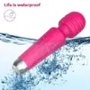 Autres éléments de beauté de la santé 10 modes puissant vibrateur AV Magic Wand Clitoris Stimulateur pour les femmes G Masseur spot adulte Femme Produit érotique Y240503