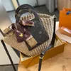 Luxus -Designer -Taschen für Frauen Lafite Gras gewebt Strandbeutel