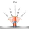 LMETJMA Multifunction Magic Broom قابل للتعديل 180 ° Rotatable MOP Window Squeegee Compleder Piper مع Hook KC0426 240508