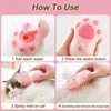 3 في 1 Pet Brush Cat Steam Comb Combic Electric Frush Hair Brushes Massage Grooming Combs 240508