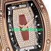 RM Luxury Montres mécaniques MINDES Mills RM07-01 Set diamant en or rose pour femmes ST6Z