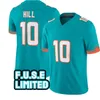 Tyreek Hill Tua Tagovailoa Jaylen Waddle Football Jersey Ramsey Bradley Chubb Dan Marino Devon Achane Jevon Holland Jaelan Phillips Raheem Replica Jersey