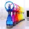 Cool Mist Water Electric Favor Fan Portable Summer Party Mini Maker Fans Spray Handheld ll UHNVT