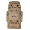 Rugzak 70l Outdoor Bags Molle Militair Leger Uactische rugzakken Rucksack Sportszak Waterdichte kampeer Wandelen Klimmen 262J