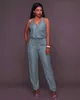 Les combinaisons pour femmes Rompers New Arrival 2024 Jumps Curchs Jeans European Style Femmes Jumps Cuit Denim Saut-salles