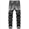 Heren jeans hot sale nieuwe heren klassieke stijl grijs jeans lente herfst mannen casual denim broek mannelijke Jean Homme broek t240507