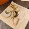 2023 High Qualtiy Brand Designer Keychain Mode Geldbeutel Anhänger Autokette Charm Bag Schlüsselrückung Schmuckstück Geschenke handgefertigtes Accessoires