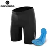 Rockbros unisex bisiklet şortları pro bisiklet takımı yaz bisiklet kısa tayt bisiklet mtb yol bisiklet pantolonlar önlük şort 3D jel ped 240508