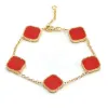 Chaîne classique Vanclef Bracelet Designer Jewlery for Women Men Men Casual Daily Tentig