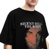 T-shirts masculins T-shirt 4V T-shirt Silent Hill T-shirt Game vidéo d'horreur Vintage Coton T-shirt T-shirt de mode Sumon Office Extra Large Topl2405