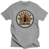 T-shirt maschile 2024 Nuovo design Sleeve Short Sleeve Crea una maglietta Casablanca Design Casablanca-Funny Mens Regalo Fit Shirt J240506
