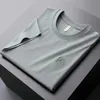 Мужская дизайнерская футболка L Home Hote Cotton футболка для футболки Summer Summer Thin Thin The Slipeed Crew-neck Base