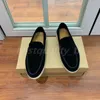 Designer Casual Shoes Suede Loafers Fashion Slip-On LP Dress Shoes Men Sneakers Multicolor Rubber Sole Platform Shoe Outdoor Leather Mules