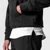 Sweats à capuche masculins en coton épais Ensembles d'entraînement de sport décontractés Top à capuche avec pantalon Sweatshirts Gym Runch Tracksuits
