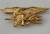 US Navy Seal Eagle Anchor Trident Mini Medal Uniform Insignia Badge Gold Badge Halloween Cosplay Toy191p8095932