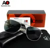 AO Aviation zonnebrillen Mannen met originele doos reinigingsdoek vintage retro zonnebrillen Amerikaanse optische gafas de sol hombre5107842