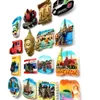 3pcsfridge Magnets Creative Magnet Souvenir Souvenir Thailand 3D наклейки Bangkok Phuket Magnets для декора ремесел для холодильника